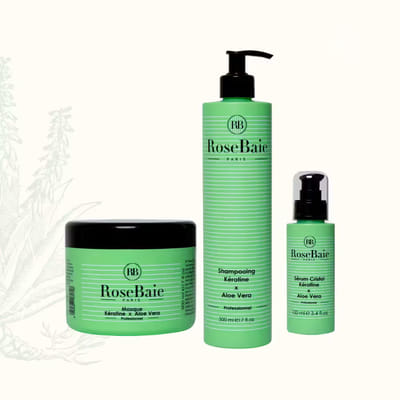 Pack gamme Aloe Vera Kératine Rose Baie, Vue principale