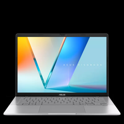 Pc Portable ASUS Vivobook S14 M3407GA / Ryzen AI 7 445 / 16 Go DDR5 / 1 To SSD / Silver, Vue principale