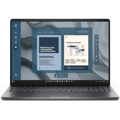 PC Portable DELL Pro 16 AMD RYZEN 5 16Go 512Go SSD - Gris, Vue principale