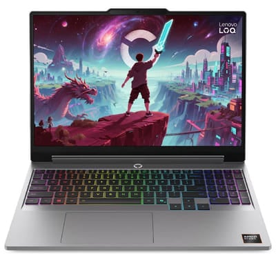 Pc Portable Gamer Lenovo LOQ 15AHP11 Ryzen 7 16Go 512Go SSD Windows 11, Vue principale
