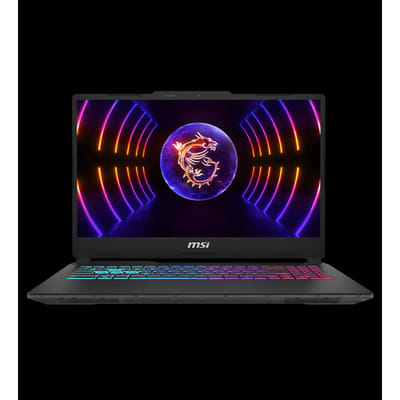 Pc Portable Gamer MSI Cyborg 15 A13VE / i5-13420H / RTX 4050 6G / 16 Go DDR5 / 512 Go SSD / Noir, Vue principale