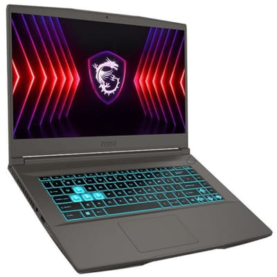 PC Portable Gamer MSI Thin 15 B13UDX i7 13è Gén 24G RTX3050, Vue principale