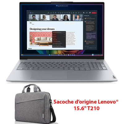Pc Portable Lenovo Thinkbook 16 G9 IPL Ultra 7 355 16Go 512Go SSD, Vue principale