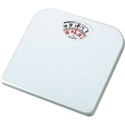 Pèse Personne Mécanique T101 White UK - 120Kg - TERRAILLON - Blanc (13999), Vue principale