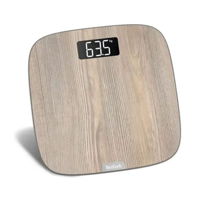 Pèse Personne TEFAL PP1600 160Kg Max Effet Bois - Noir, Vue principale