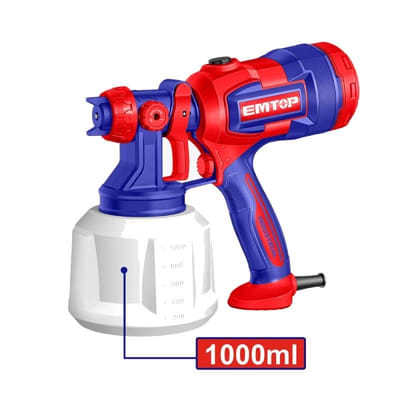 Pistolet Peinture Électrique EMTOP 220V - ESGN4506, Vue principale