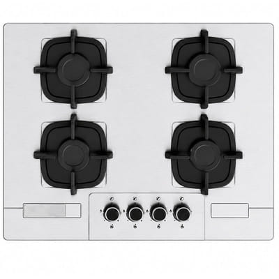 Plaque de Cuisson Condor HIXF-256040 4 Feux 60Cm Inox, Vue principale