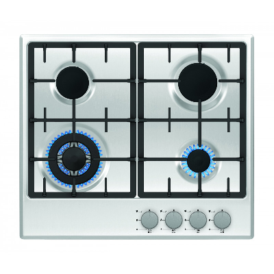 Plaques De Cuisson Encastrables KLARSTEIN Appetito - 4 Feux, 5500W, Acier Inoxydable