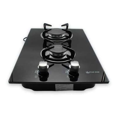 Plaque De Cuisson Encastrable STARONE ST-303GB 2 Feux 30cm - Noir, Vue principale