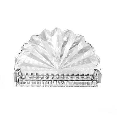 Porte Mouchoir Strass Azur Glass En Verre Transparent, Vue principale