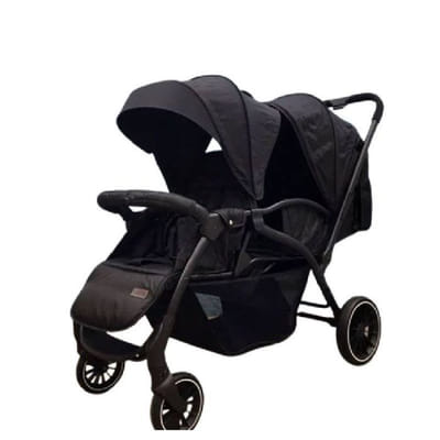 Poussette Jumelle LB200-NOIR - Noir, Vue principale
