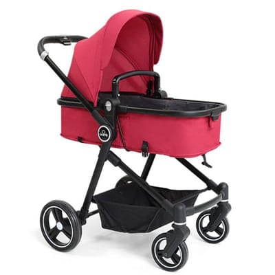 Poussette Landeau PRIMA Amelia Réversible - Rouge, Vue principale