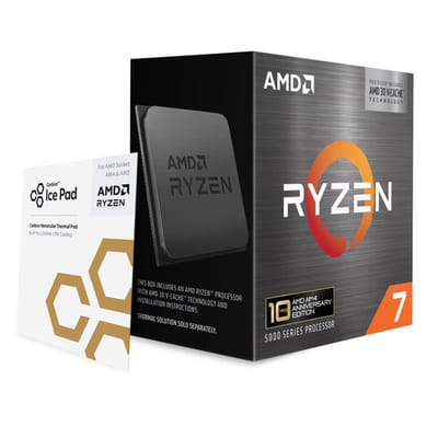 Processeur AMD Ryzen 7 5800X3D AM4 Box, Vue principale