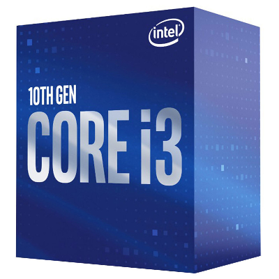Processeur Intel Core Comet Lake-S i3-10100F 10ème Gén