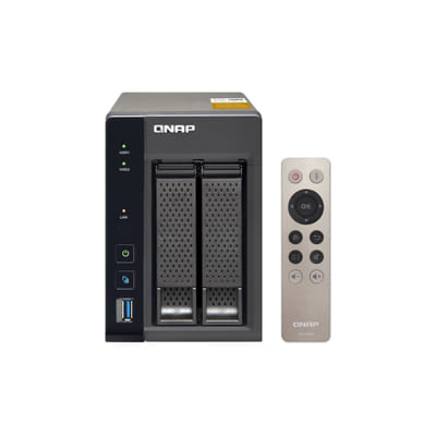 QNAP TS-253A NAS Tower Ethernet/LAN Noir N3150, Vue principale