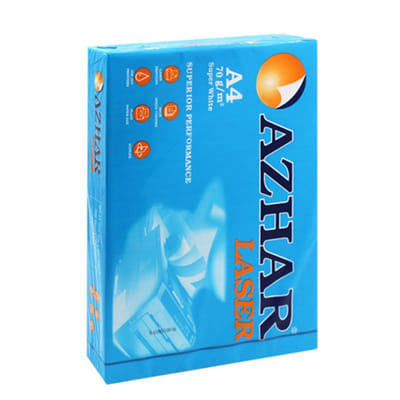 Rame Papier Azhar A4 70g/m² Extra Blanc, Vue principale