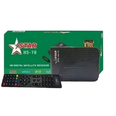 Récepteur Starsat Star HS70 Noir, Vue principale