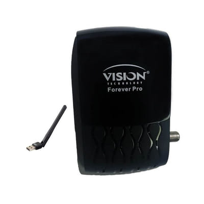 Récepteur Vision Forever Pro Full HD avec 15 Mois IPTV SmartPlus + 15 Mois Appolo + 15 Mois Sharing, Vue principale