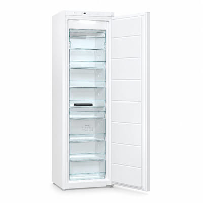 Réfrigérateur GORENJE une Porte INVERTER No Frost 235 Litres / FNCI517E41WF / Blanc avec afficheur, Vue principale