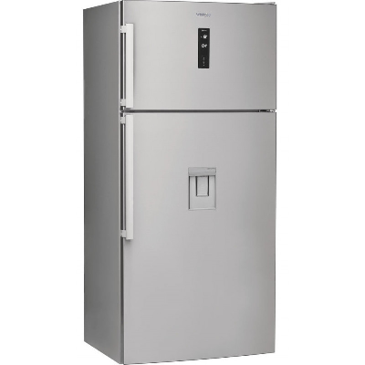 Réfrigérateur Posable Combiné Whirlpool No Frost 574L - Inox (W84TE 72X AQUA)