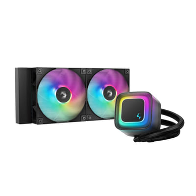 Refroidisseur d'air pour processeur DeepCool LE240 V2 | 240mm | ARGB / Black, Vue principale