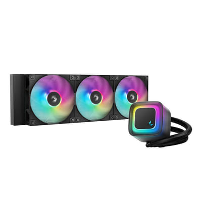 Refroidisseur d'air pour processeur DeepCool LE360 V2 | 360mm | RGB / Black, Vue principale