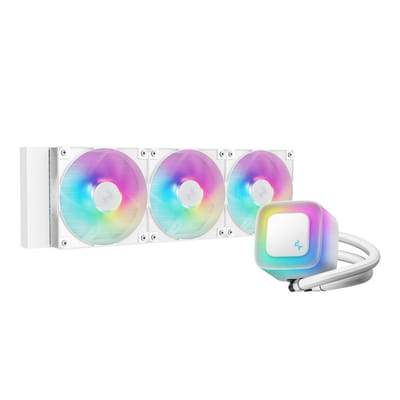 Refroidisseur d'air pour processeur DeepCool LE360 V2 | 360mm | RGB / Blanc, Vue principale
