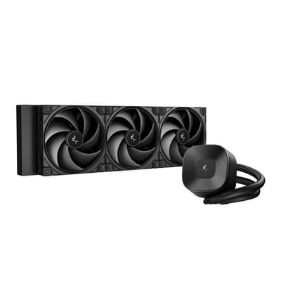 Refroidisseur d'air pour processeur DeepCool LE360 V2 ZERO DARK, Vue principale
