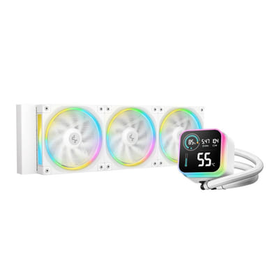 Refroidisseur d'air pour processeur DeepCool LQ360 Ultra AIO 360mm | LCD / Blanc, Vue principale