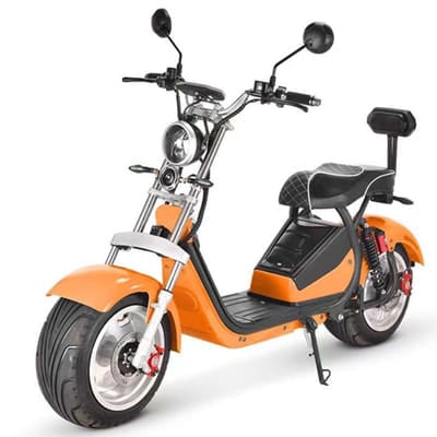 Scooter Électrique Ecomoto City Coco 2000W Orange, Vue principale