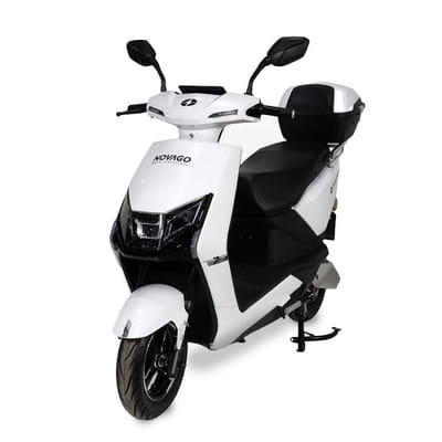Scooter Électrique NOVAGO TIGER 70 Avec Porte Bagage - Blanc, Vue principale
