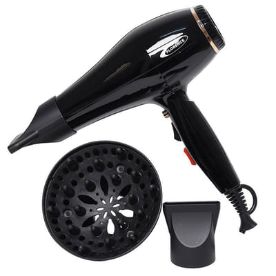 Sèche Cheveux 4en1 FLORENCE HK391 2200W - Noir, Vue principale