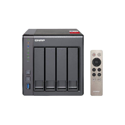 Serveur NAS 4 Baies QNAP TS-451+2G / 4To, Vue principale