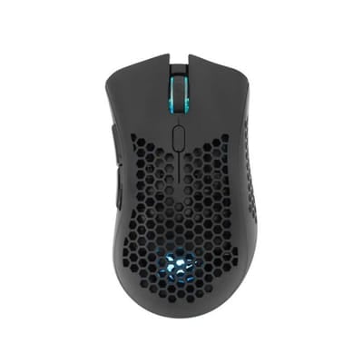Souris Gamer Sans Fil WHITE SHARK LIONEL WGM-5012 - Noir, Vue principale