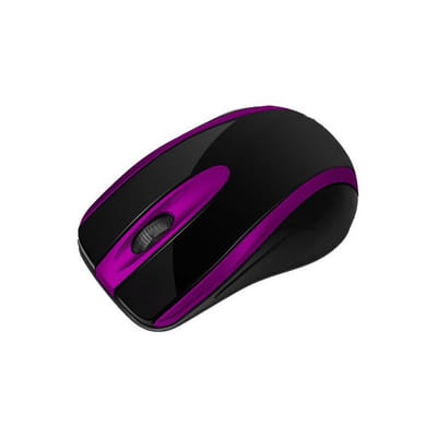 Souris optique USB macro m555 /noir & mauve, Vue principale