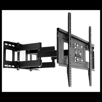 Support Mural Mobile Pour TV 26" - 55" - Noir, Vue principale
