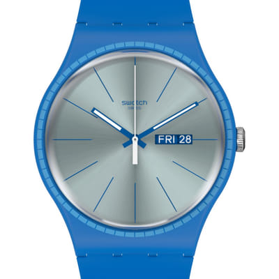 Swatch Blue Rails, Vue principale