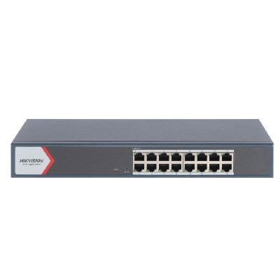 Switch De Bureau Intelligent HIKVISION 16 PORTS 10 100 1000 MBPS DS