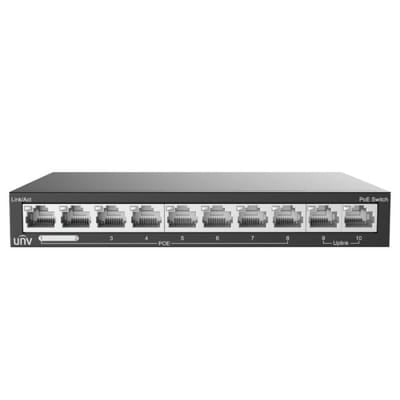 Switch UNV NSW2020-10T-POE-IN 8 ports PoE + 2 ports Uplink 100 Mbps, Vue principale
