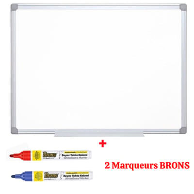 Tableau Blanc Magnétique BI-OFFICE 120 x 90 cm(50717), Vue principale