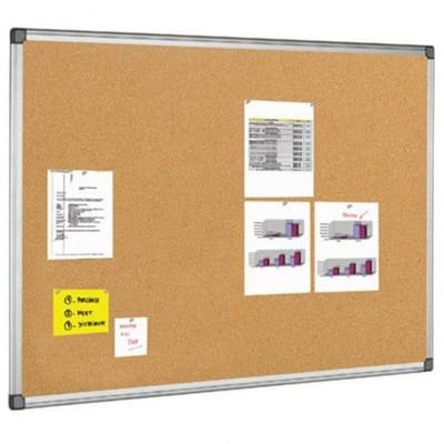 Tableau D'affichage Liege 2X3 Cadre Aluminium 120X180"TCX71218", Vue principale