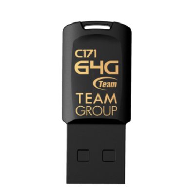 Team Group C171 lecteur USB flash 64 Go USB Type-A 2.0 Noir