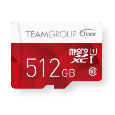 Team Group Color Card 512 Go MicroSDXC UHS-I