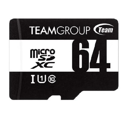 Team Group TUSDX64GCL10U03 mémoire flash 64 Go MicroSDXC UHS-I Classe 10