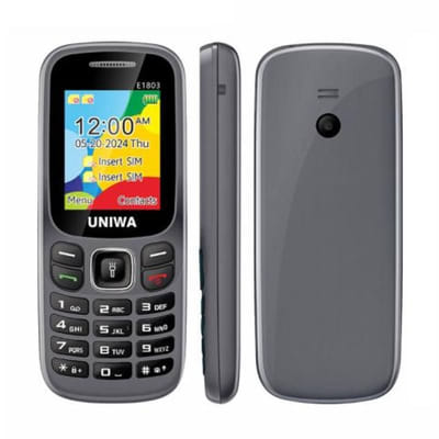 Téléphone Portable Uniwa E1803 - Gris, Vue principale