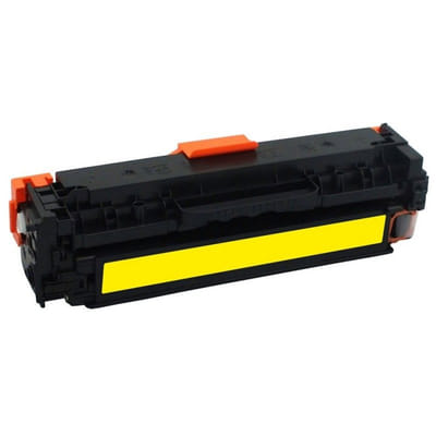 Toner adaptable Compatible HP 201A LaserJet / Yellow, Vue principale