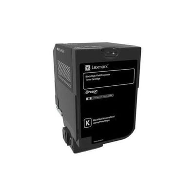 Toner Original Lexmark CS720,CS725 Black (20K) - 74C5HKE, Vue principale