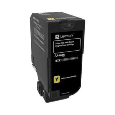 Toner Original Lexmark CX725 (16000 Pages) - Yellow (84C5HY0), Vue principale