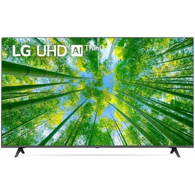 TV LG UHD 4K 55" UQ8000 Smart TV avec AI ThinQ, Vue principale
