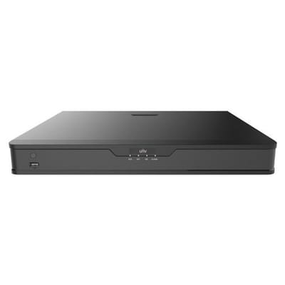 Uniview NVR302-16S2-P16 Enregistreur vidéo sur réseau Noir, Vue principale